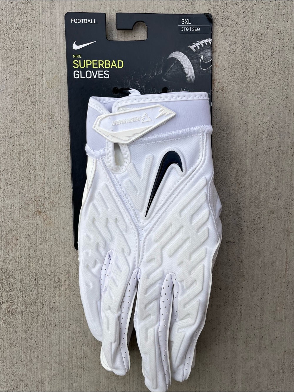Nike Penn State Nittany Lions Superbad 6.0 Football Gloves (FN5481-112) Size 3XL